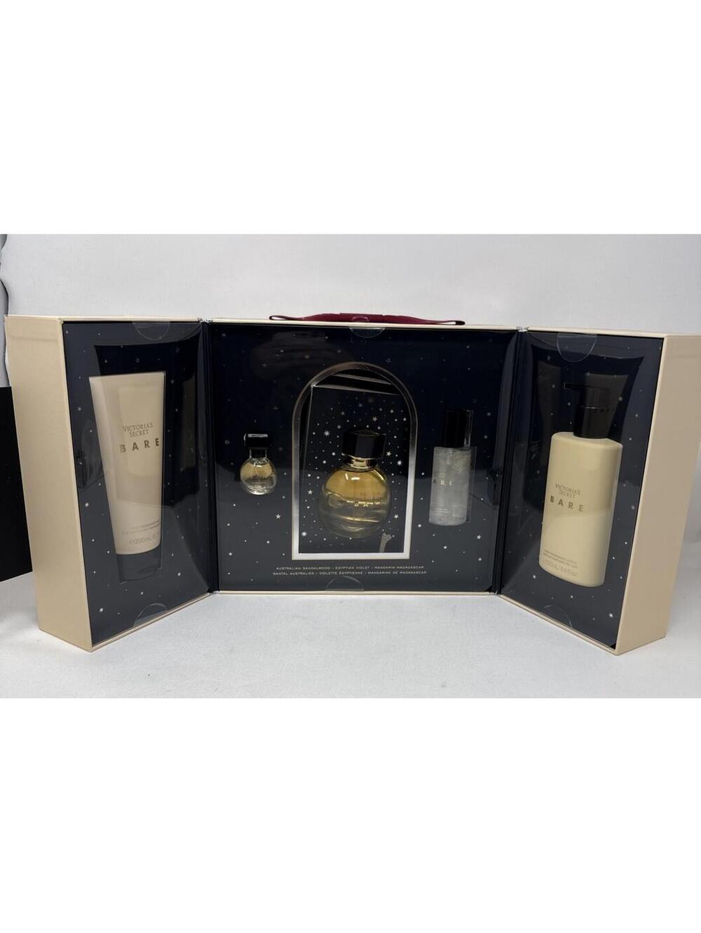 Victoria’s Secret BARE 5 PIECES 2 Perfume, Body Wash, Mist, Lotion Set
